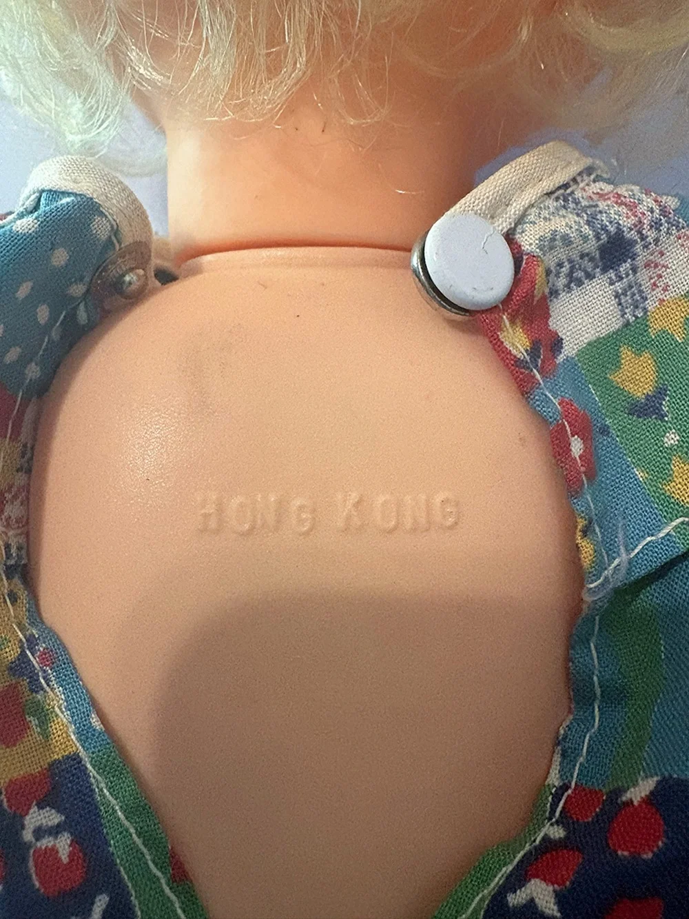Vintage 1970’s 13” Plastic Clown Doll Hong Kong